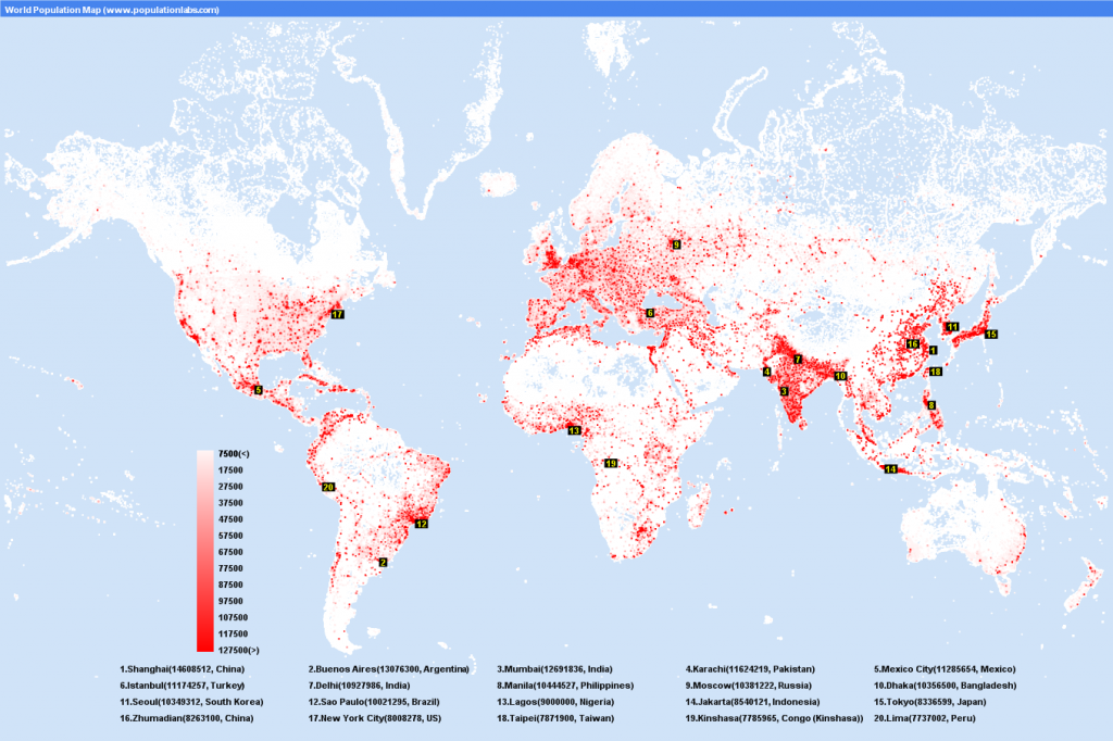 World_Population_Map